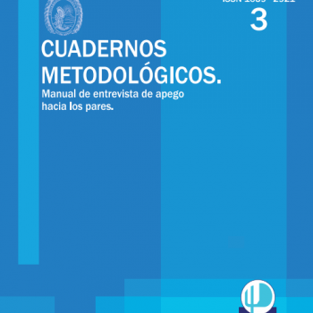 Cuaderno 3. Manual de entrevista de apego hacia los pares.