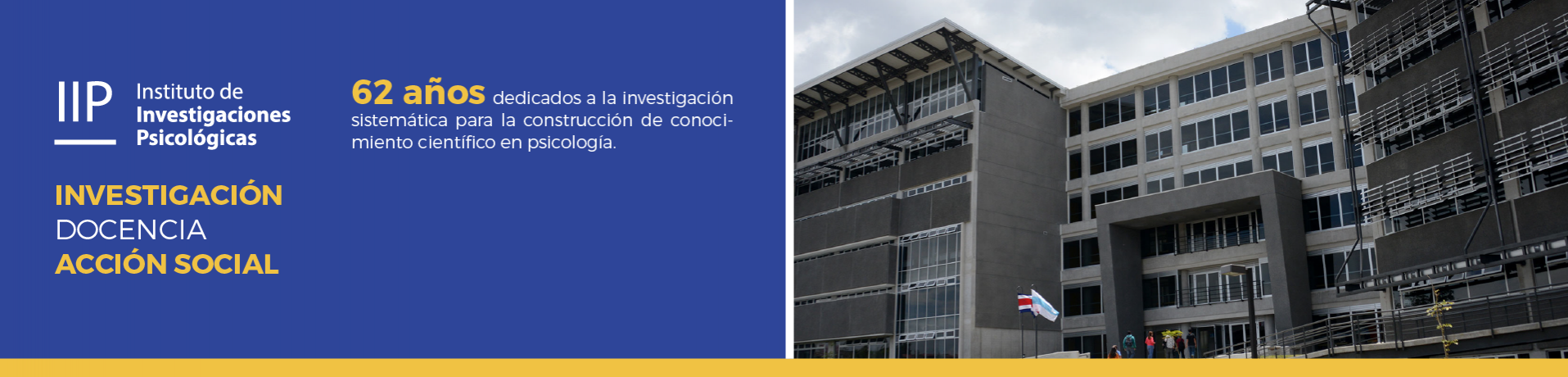 62 años dedicados a la investigación sistemática para la construcción de conocimineto científico en Costa Rica