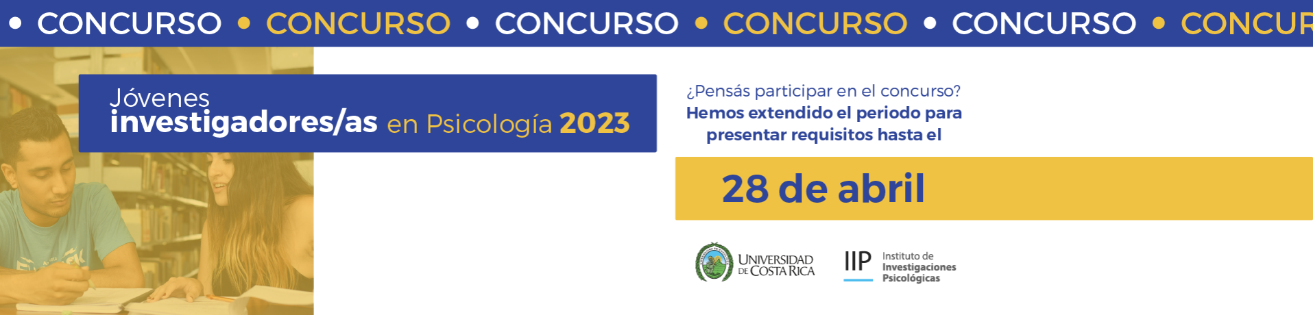 Concurso Jóvenes Investigadores 2023